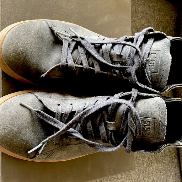 Clae Bradley Mid - Deep Navy Waxed Suede - Picture 5 of 6